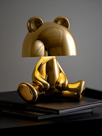 LEITMOTIV | LED Tischlampe BEAR Bluetooth Gold Plated