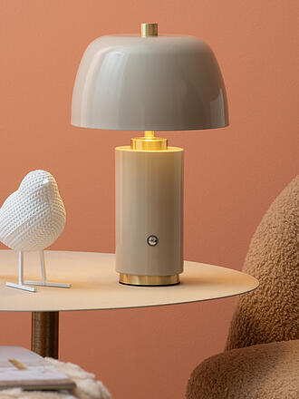 LEITMOTIV | LED Tischlampe FREYA Iron Warm Grey 