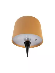 LEITMOTIV | LED Flaschenlampe CONE HAT Tea Green  | gelb