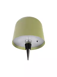 LEITMOTIV | LED Flaschenlampe CONE HAT Tea Green  | grün