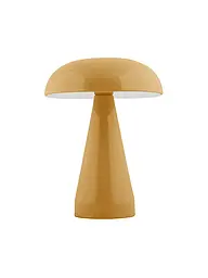 LEITMOTIV | LED Tischlampe RACHEL Iron Misty Blue | gelb