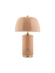 LEITMOTIV | LED Tischlampe FREYA Iron Soft Brown  | hellbraun