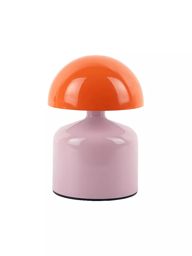 LEITMOTIV | LED Tischlampe FUNKY IMPETU Soft Pink/Bright Orange | rosa