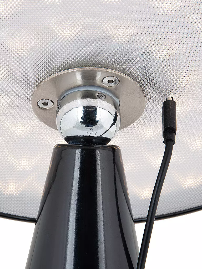 LEITMOTIV | LED Tischlampe PHOEBE 23cm Black | schwarz