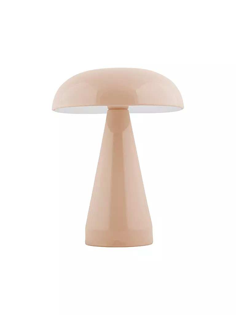 LEITMOTIV | LED Tischlampe RACHEL Iron Soft Brown | hellbraun