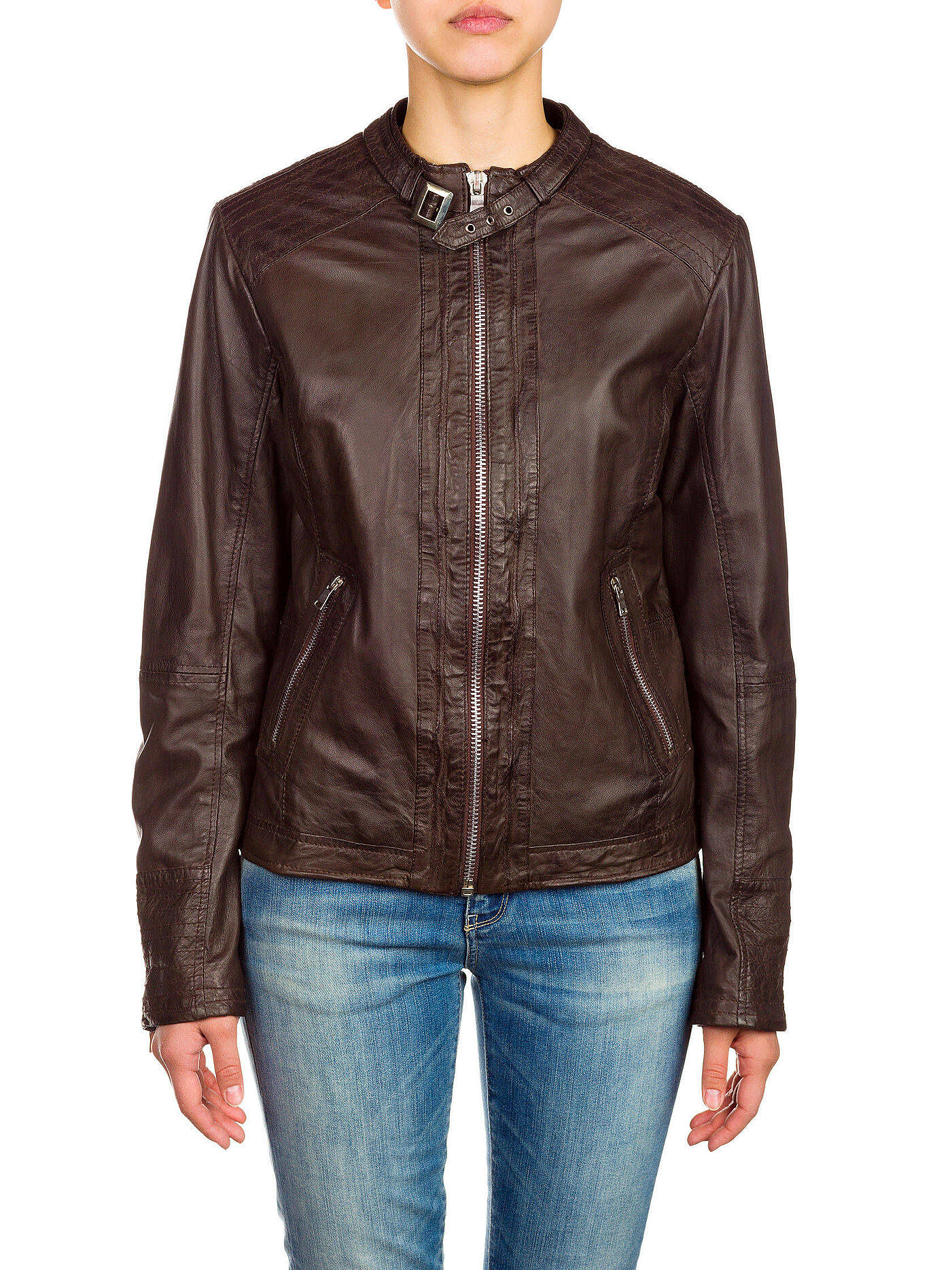 LEKRA | Lederjacke | braun