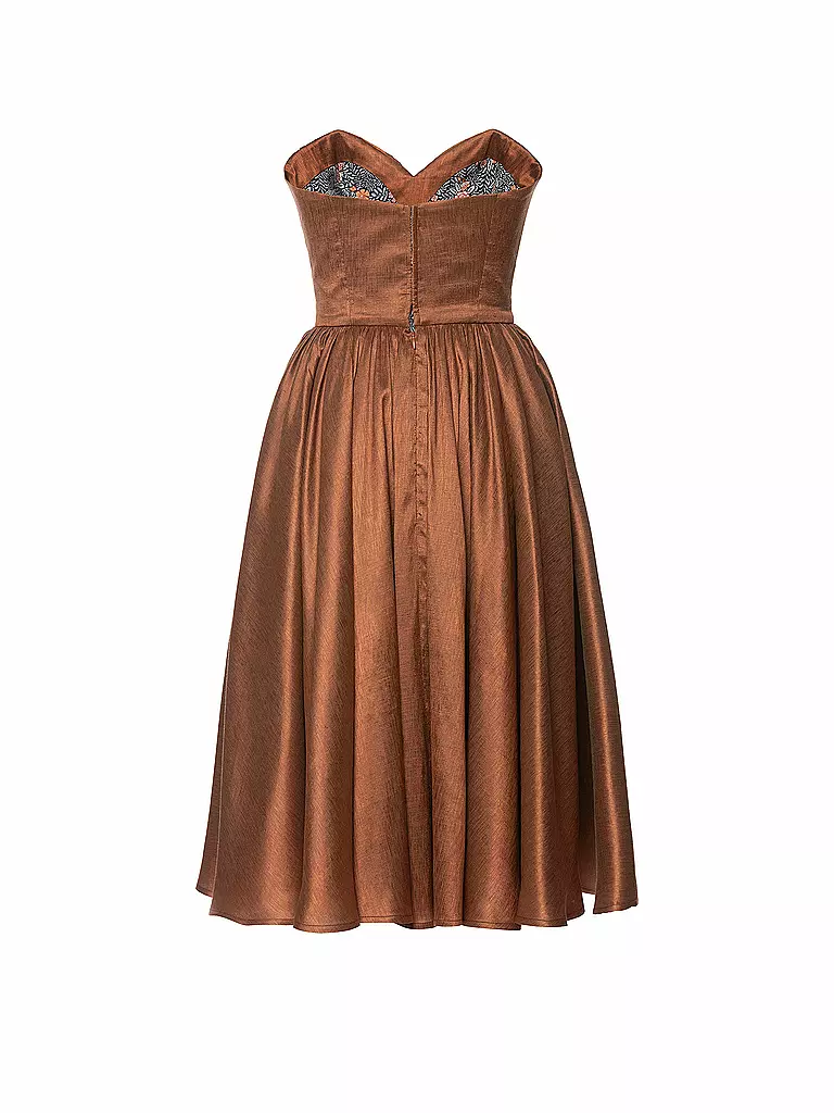 LENA HOSCHEK | Abendkleid Flamboyant | braun