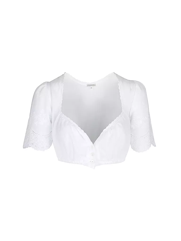 LENA HOSCHEK | Dirndlbluse Lannach  | weiss