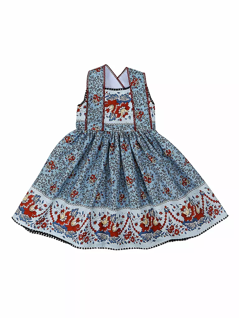 LENA HOSCHEK | Mädchen Kleid Lina "mummy and me"  | blau