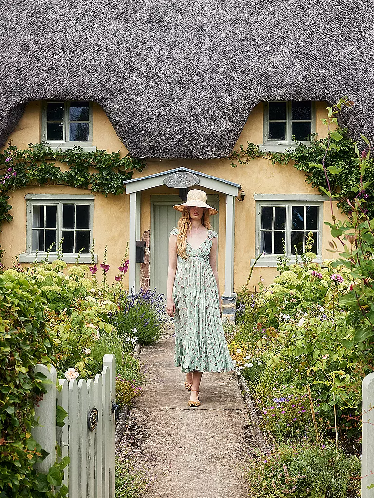 LENA HOSCHEK | Midikleid AL FRESCO | grün