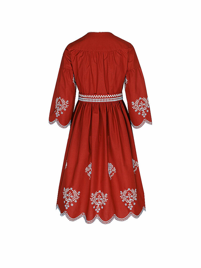 LENA HOSCHEK | Midikleid AMELIA  | rot