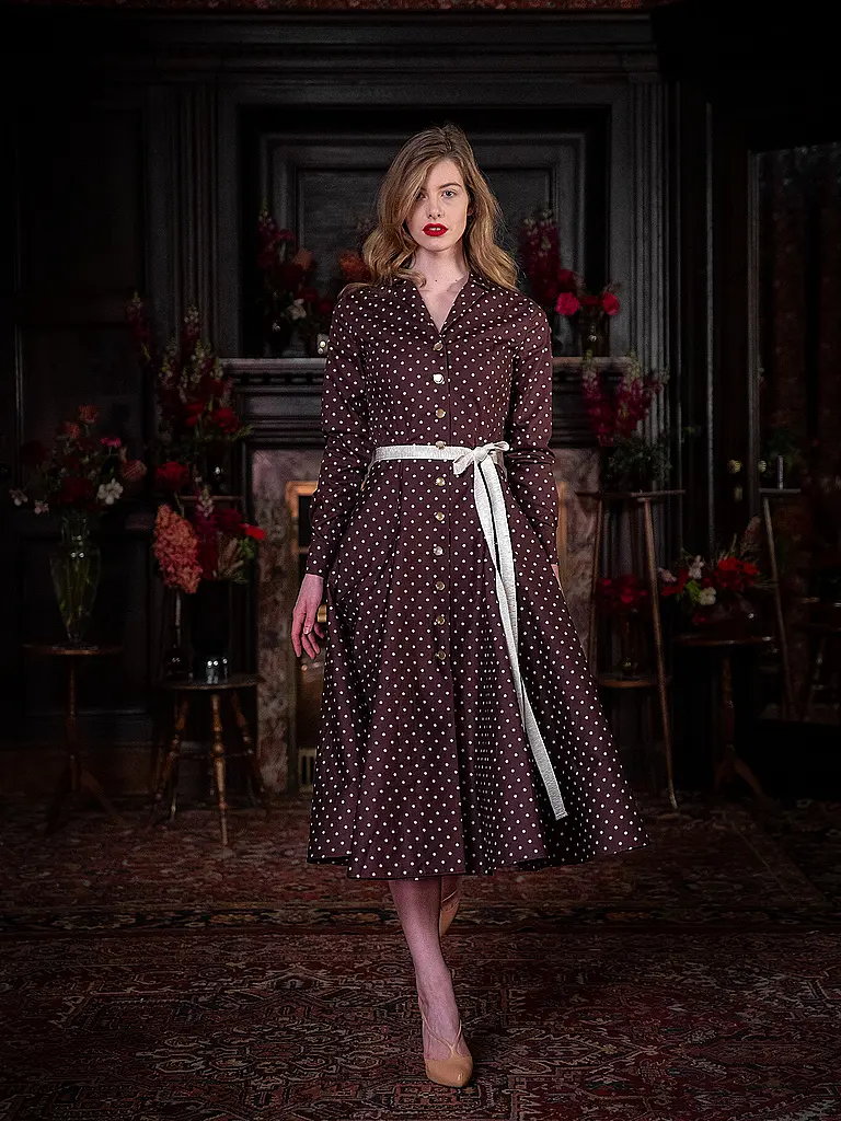 LENA HOSCHEK | Midikleid BRIGITTE | braun