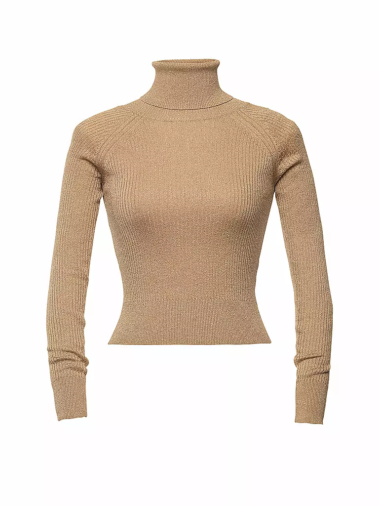 LENA HOSCHEK | Rollkragenpullover Claudine | gold