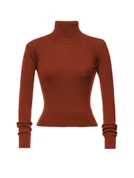 LENA HOSCHEK | Rollkragenpullover WENDY | orange