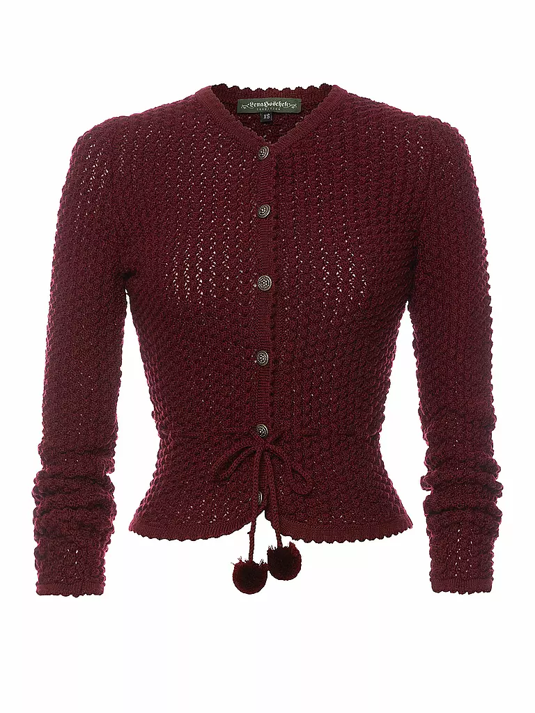 LENA HOSCHEK | Strickjacke GERTI | rot