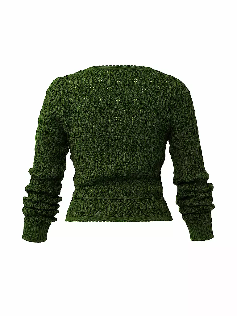 LENA HOSCHEK | Strickjacke RESI | olive