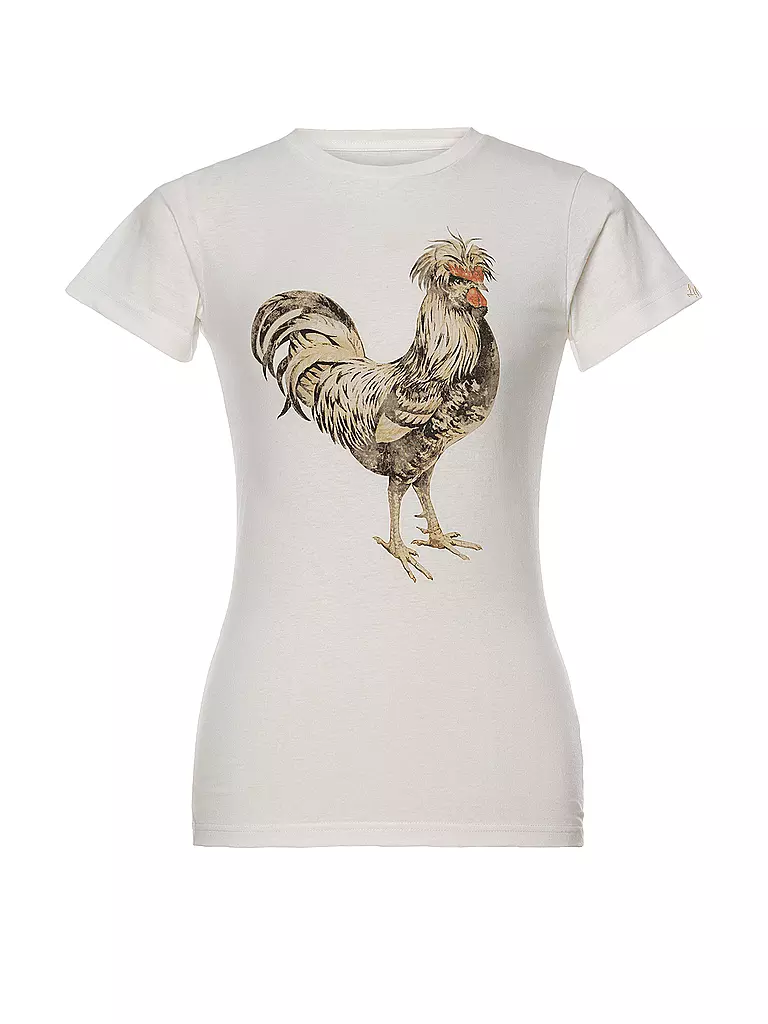 LENA HOSCHEK | T-Shirt COTTAGECORA  | weiss