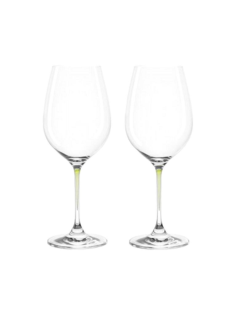 LEONARDO | Weinglas "La Perla" 2 Stück (verde) 415ml | beige