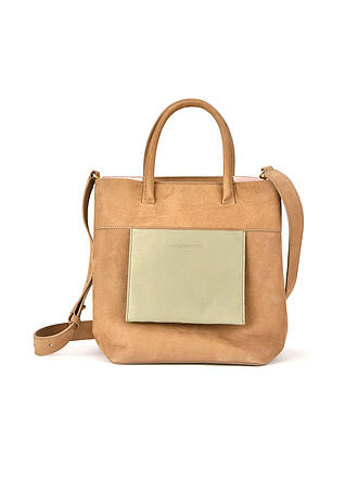 LES VISIONNAIRES | Ledertasche - Shopper HANNA BICOLOR
