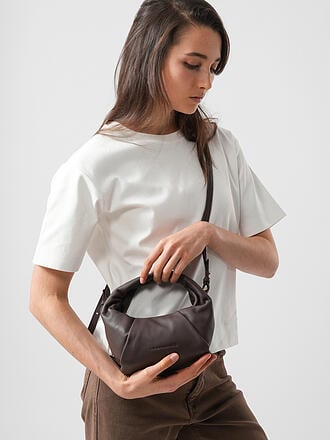 LES VISIONNAIRES | Ledertasche - Mini Bag GRETA MINI ESSENTIAL SILKY