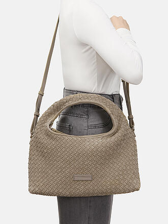LES VISIONNAIRES | Ledertasche - Henkeltasche SADIE GRADE WEAVE COZY