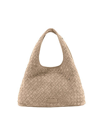 LES VISIONNAIRES | Ledertasche - Hobo Bag PAZ WEAVE COZY