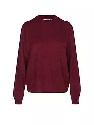 LES TRICOTS DE LEA | Kaschmirpullover MAPOUPETTE | dunkelrot