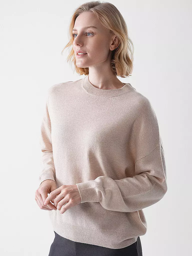 LES TRICOTS DE LEA | Kaschmirpullover MAPOUPETTE | dunkelrot