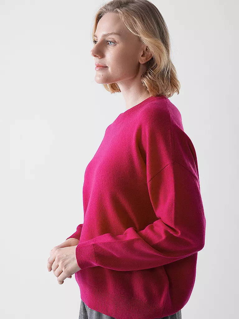 LES TRICOTS DE LEA | Kaschmirpullover MAPOUPETTE | dunkelrot