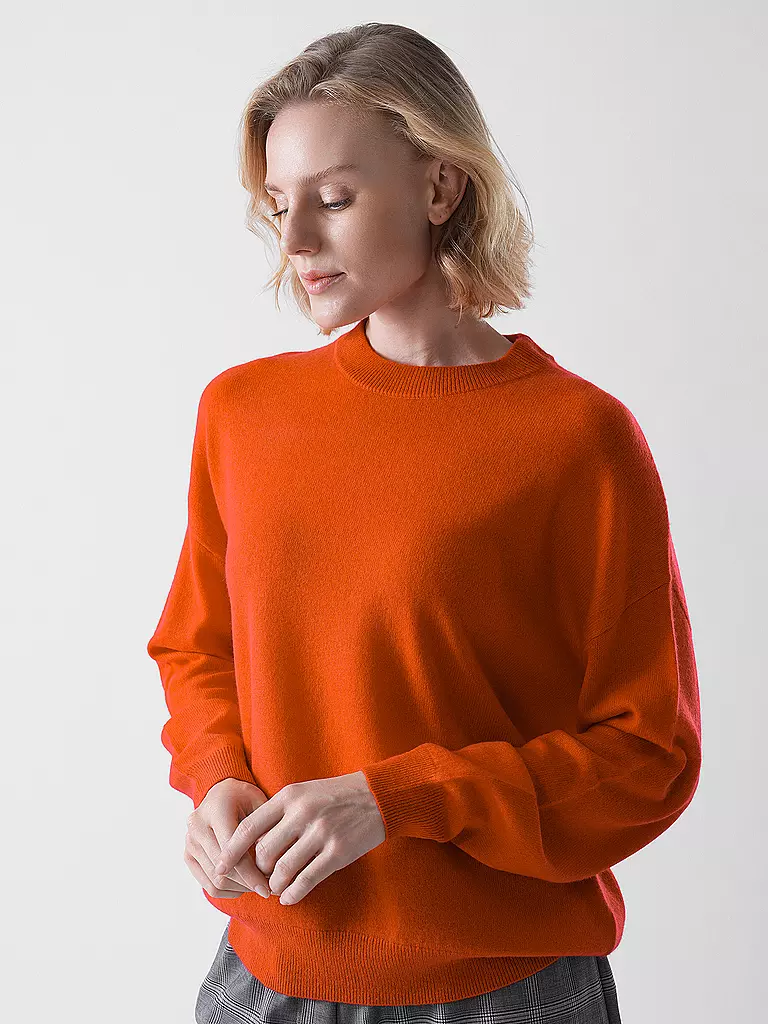 LES TRICOTS DE LEA | Kaschmirpullover MAPOUPETTE | dunkelrot