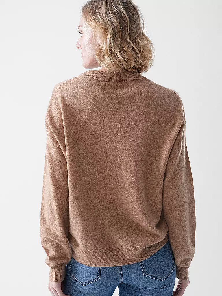 LES TRICOTS DE LEA | Kaschmirpullover MAPOUPETTE | dunkelrot