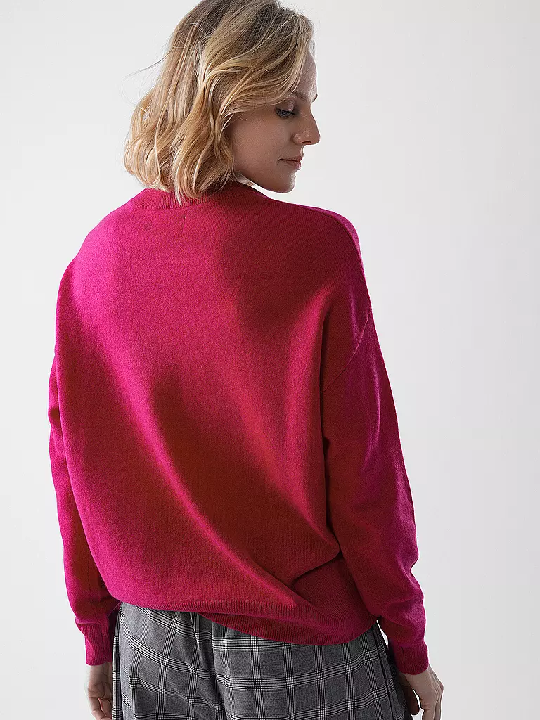 LES TRICOTS DE LEA | Kaschmirpullover MAPOUPETTE | dunkelrot