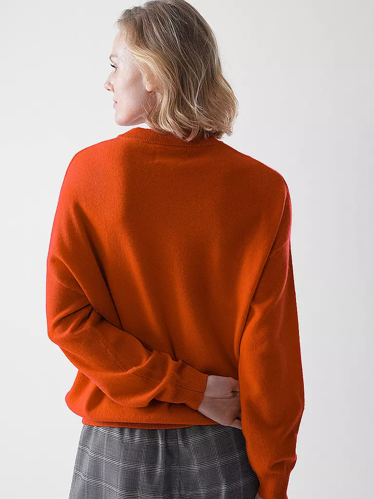 LES TRICOTS DE LEA | Kaschmirpullover MAPOUPETTE | dunkelrot