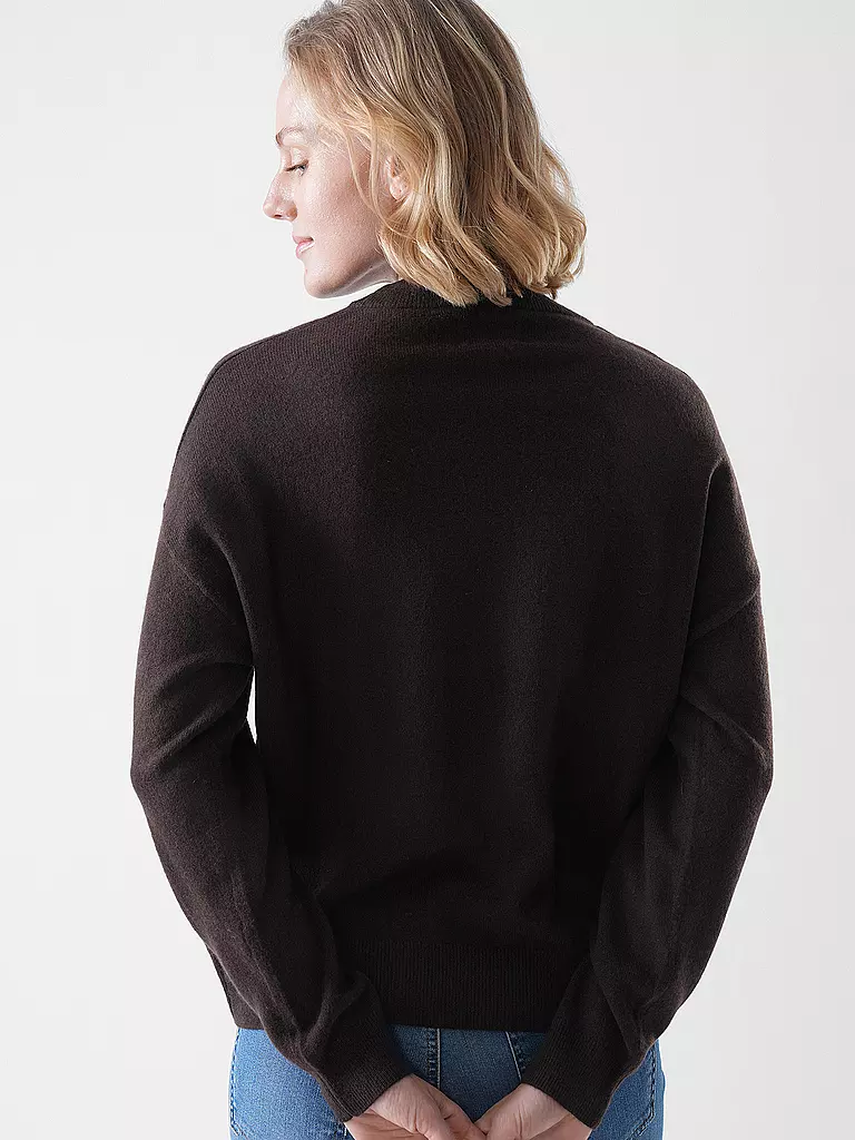 LES TRICOTS DE LEA | Kaschmirpullover MAPOUPETTE | dunkelrot