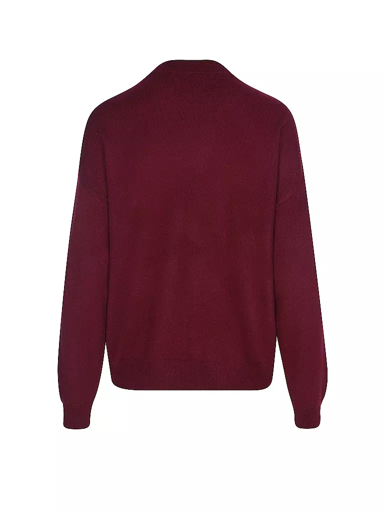 LES TRICOTS DE LEA | Kaschmirpullover MAPOUPETTE | beere