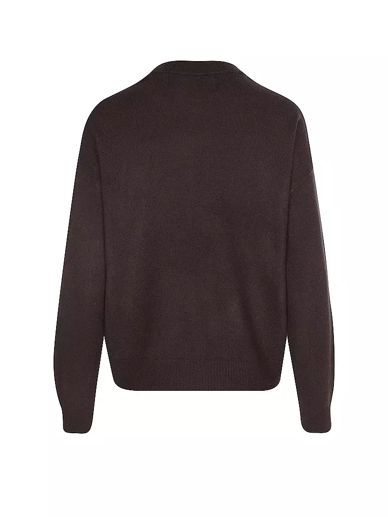 LES TRICOTS DE LEA | Kaschmirpullover MAPOUPETTE | dunkelrot