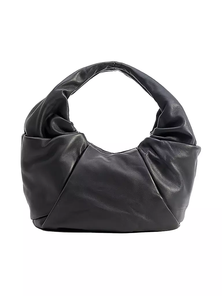 LES VISIONNAIRES | Ledertasche - Hobo Bag GRETA | schwarz