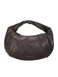 LES VISIONNAIRES | Ledertasche - Hobo GRETA ESSENTIAL SILKY | Braun