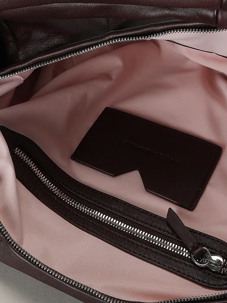 LES VISIONNAIRES | Ledertasche - Hobo GRETA ESSENTIAL SILKY | Dunkelrot