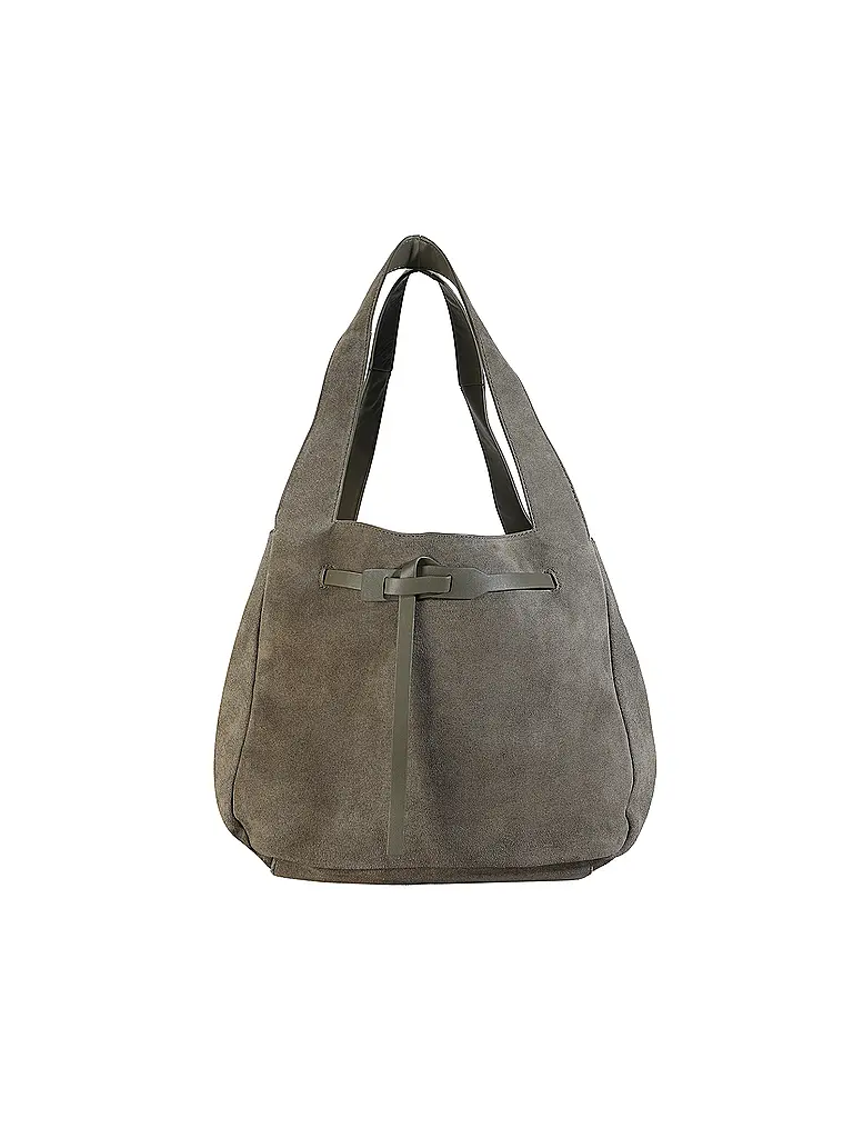 LES VISIONNAIRES | Ledertasche - Shopper GABRIELLA | Olive