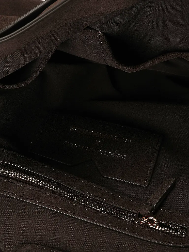 LES VISIONNAIRES | Ledertasche - Shopper GABRIELLA | Braun