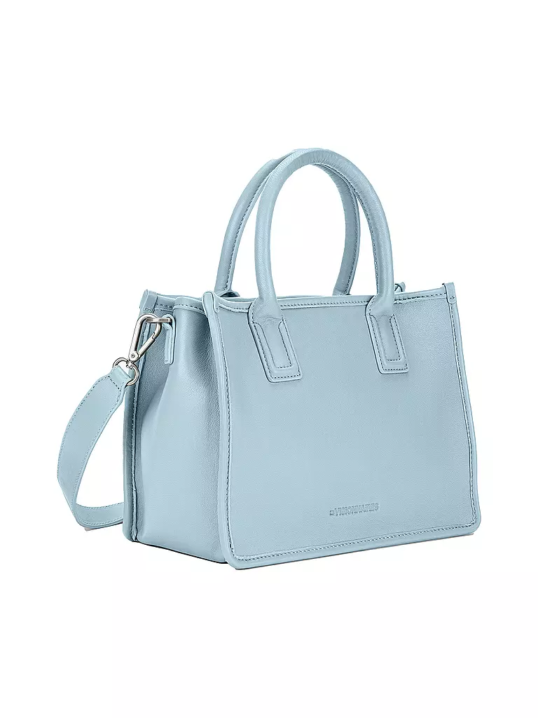 LES VISIONNAIRES | Ledertasche - Tote Bag LENA SILKY Medium | mint