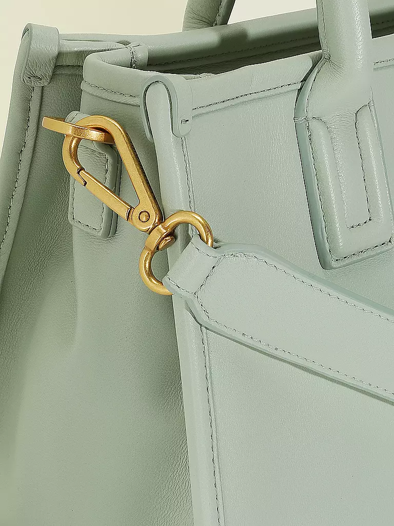 LES VISIONNAIRES | Ledertasche - Tote Bag LENA SILKY Medium | rosa