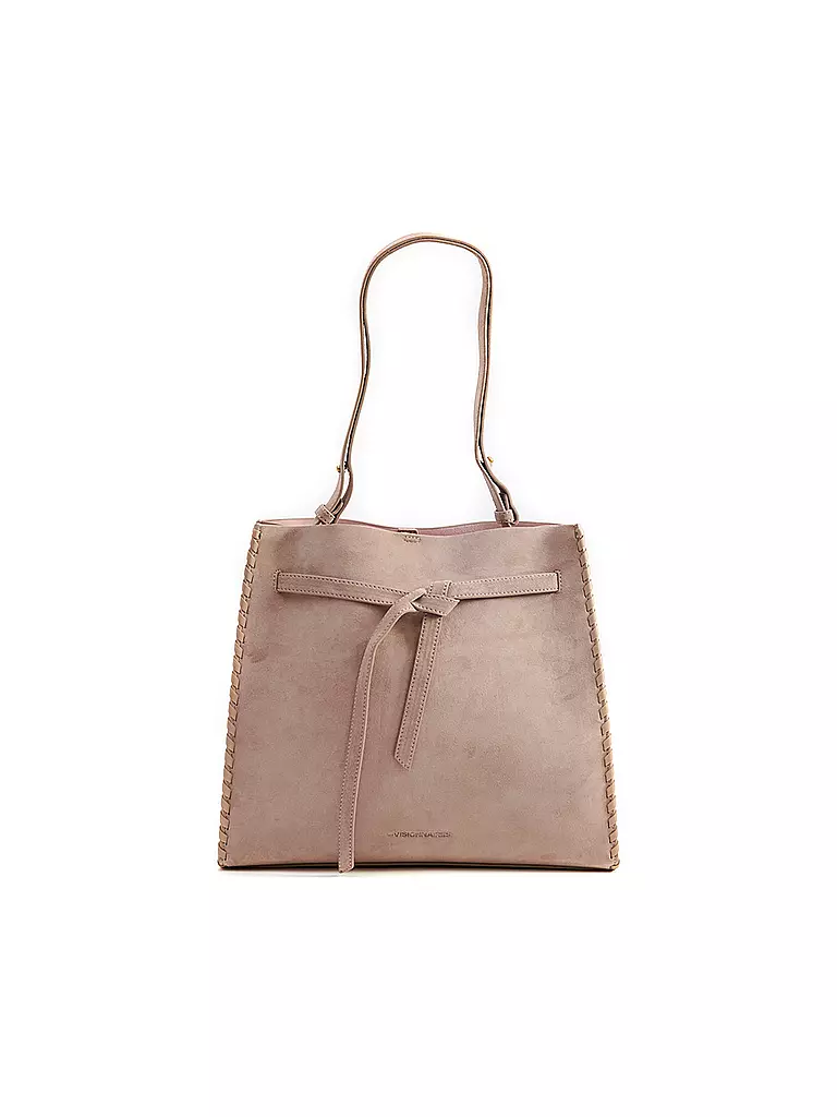 LES VISIONNAIRES | Ledertasche - Umhängetasche Aurora | beige