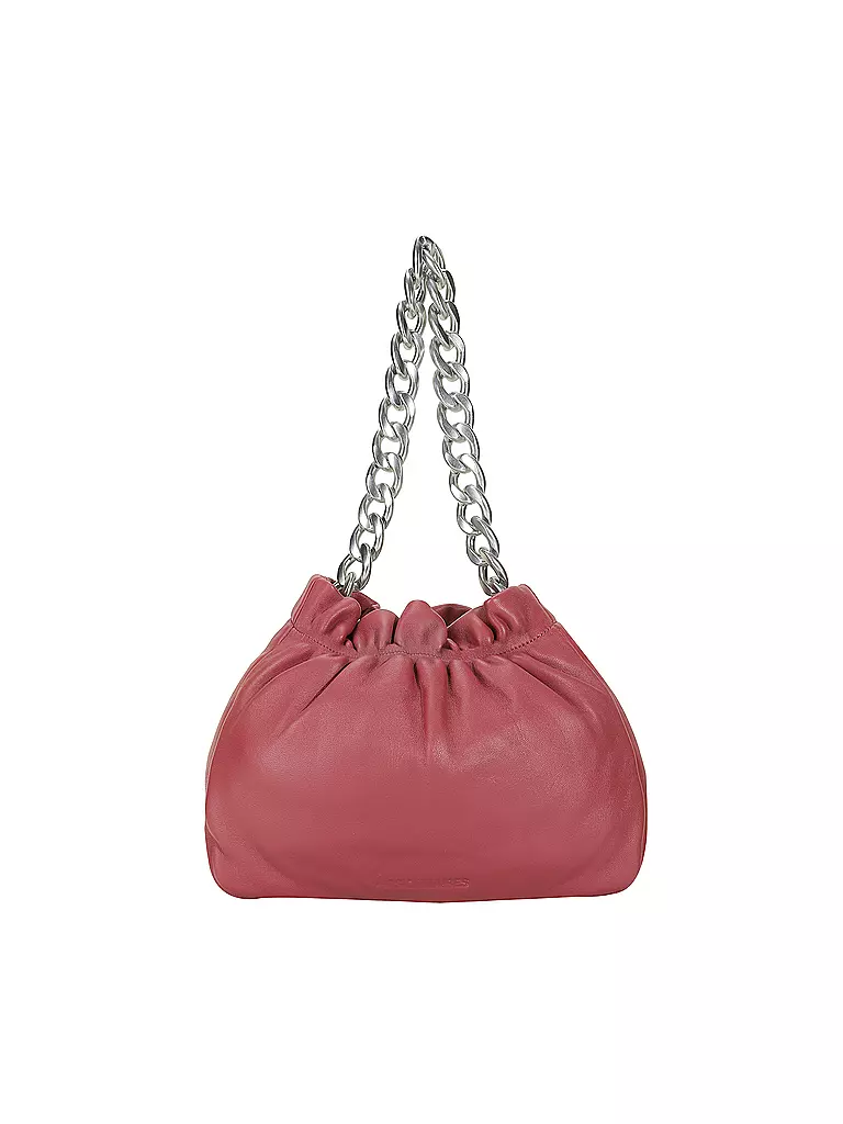 LES VISIONNAIRES | Ledertasche - Umhängetasche CAMILLE SILKY | beere