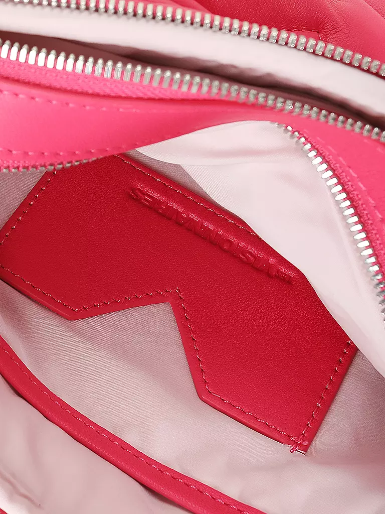 LES VISIONNAIRES | Ledertasche - Umhängetasche EMILY QUILTING | pink