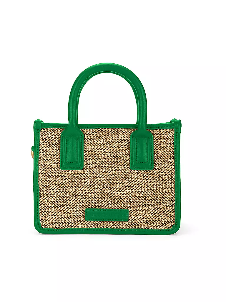 LES VISIONNAIRES | Tasche - Tote Bag LENI CANVAS | grün