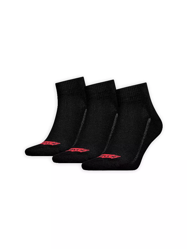 LEVI'S® |  Socken 3er Pkg black | schwarz