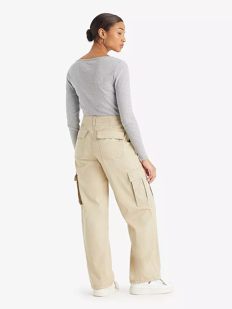 LEVI'S® | Cargohose Baggy Fit | creme