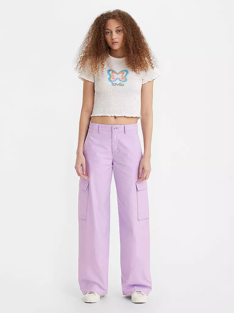 LEVI'S® | Cargohose BAGGY | lila